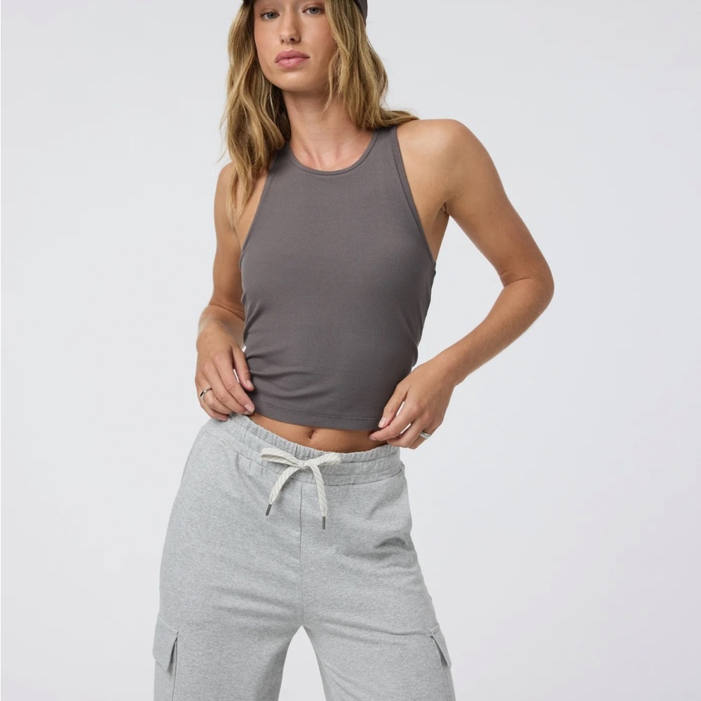 Vuori Gray Muscle Tee